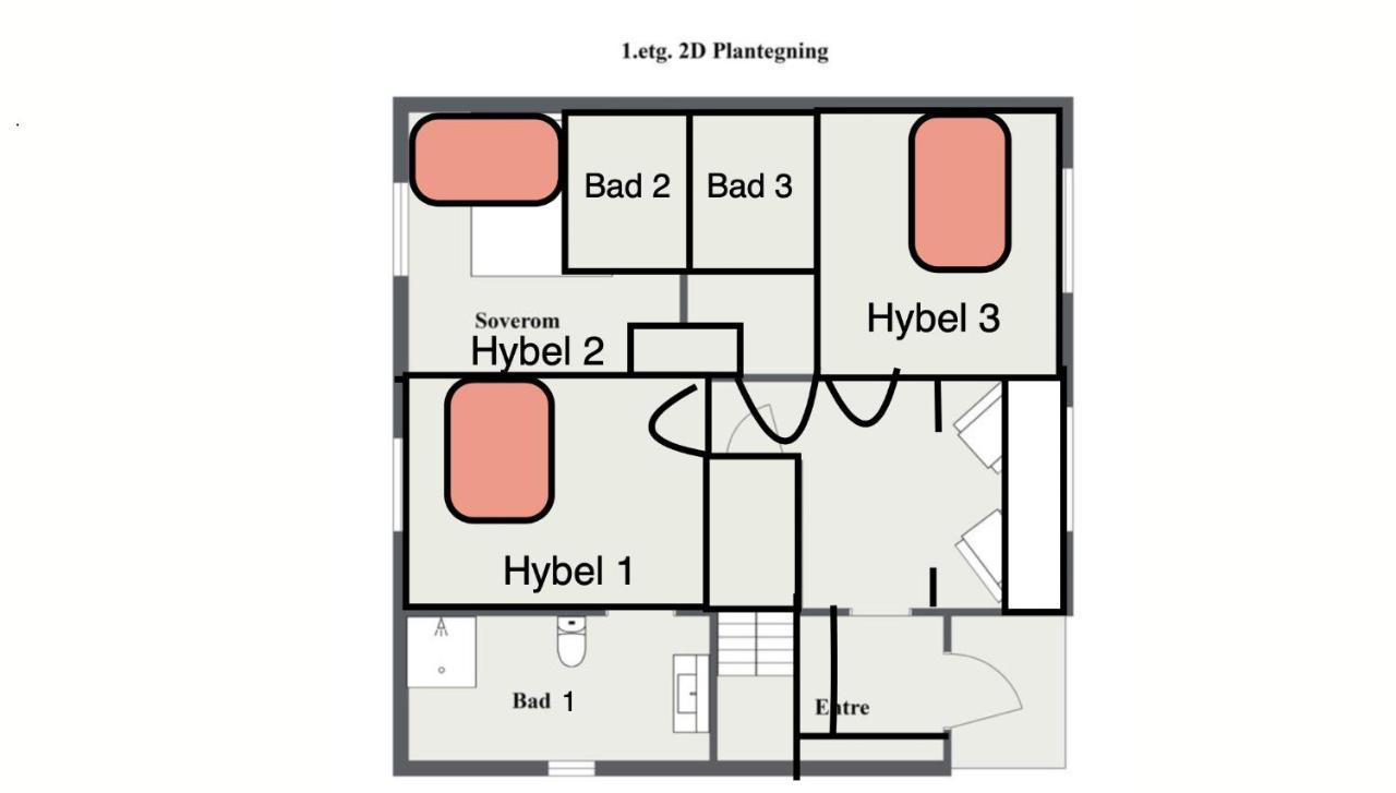 Mosjoen Overnatting, Tordenskjolds Gate 24B Ngoại thất bức ảnh